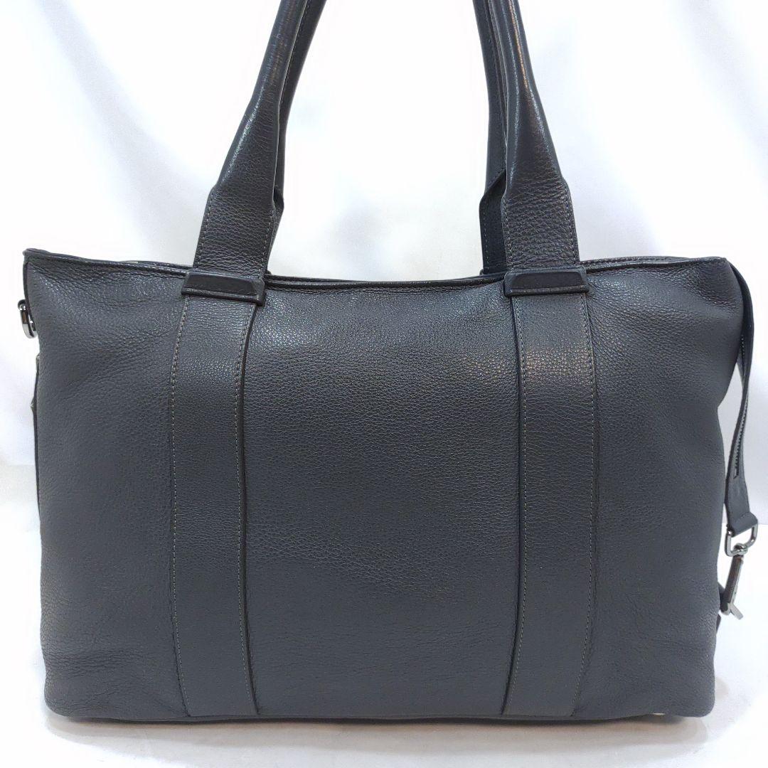 【極美品】ジミーチュウ サヴィル トートバッグ レザー A4可 肩掛け グレー