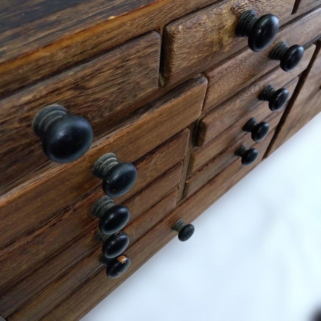 【ビンテージ】アンティーク家具 引き出し 小道具