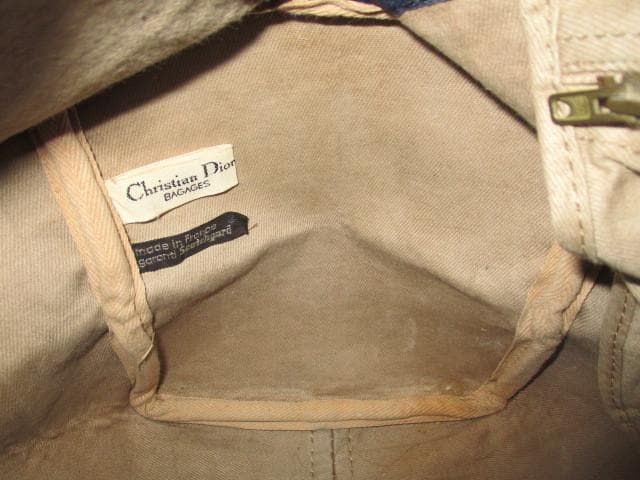 m21856★Dior★ミニボストン・トロッターバッグ