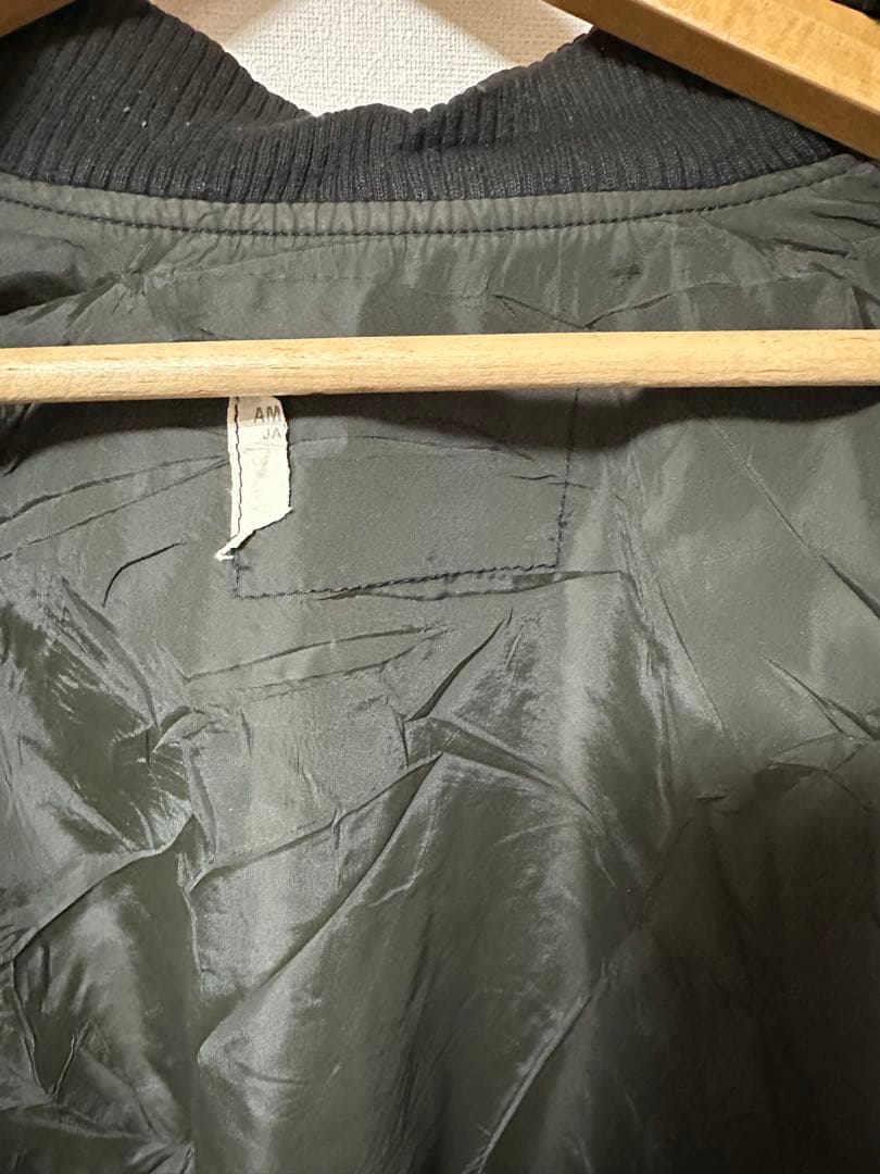 80s カナダ軍　RCAFジャケット　実物　飛行安全パッチ