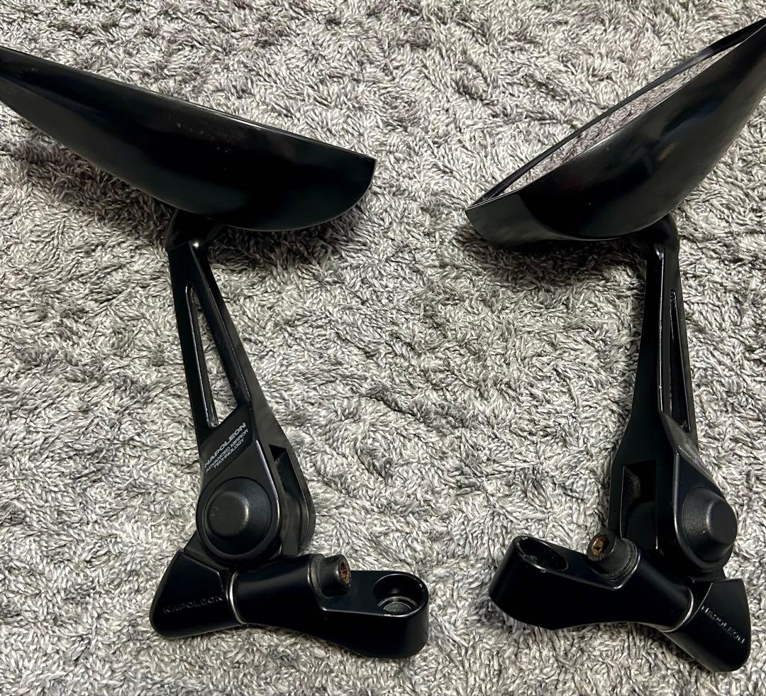 タナックス シャークミラー4 ブラック AOS4 左右セット