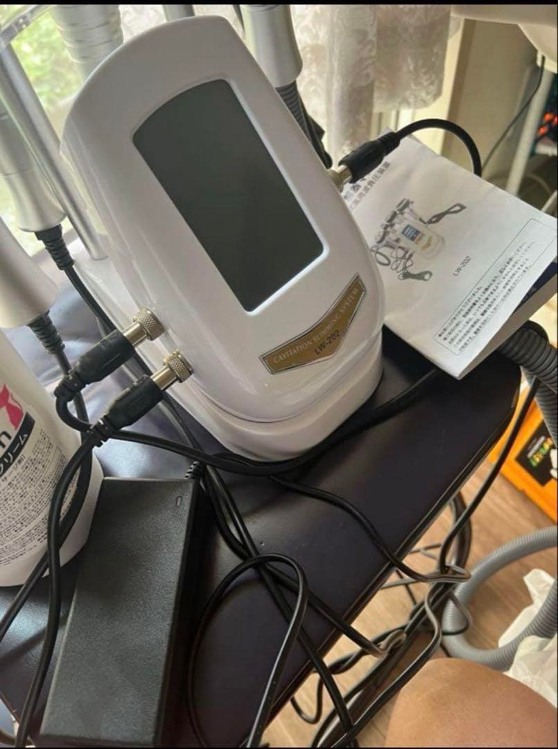 少し使用☆40K脂肪分解器 RF多極式高周波負圧 美容機器 ローション付き