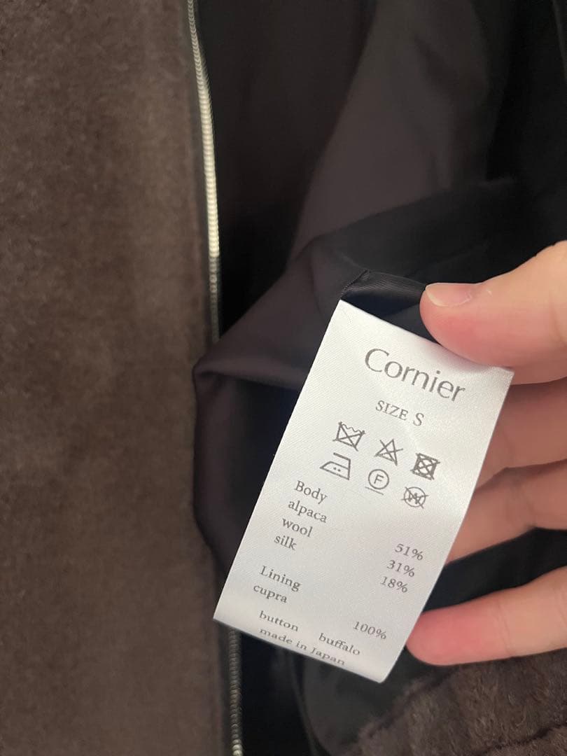 ジャケット・アウター SURI ALPACA/WOOL/SILK BEAVER BLOUSON