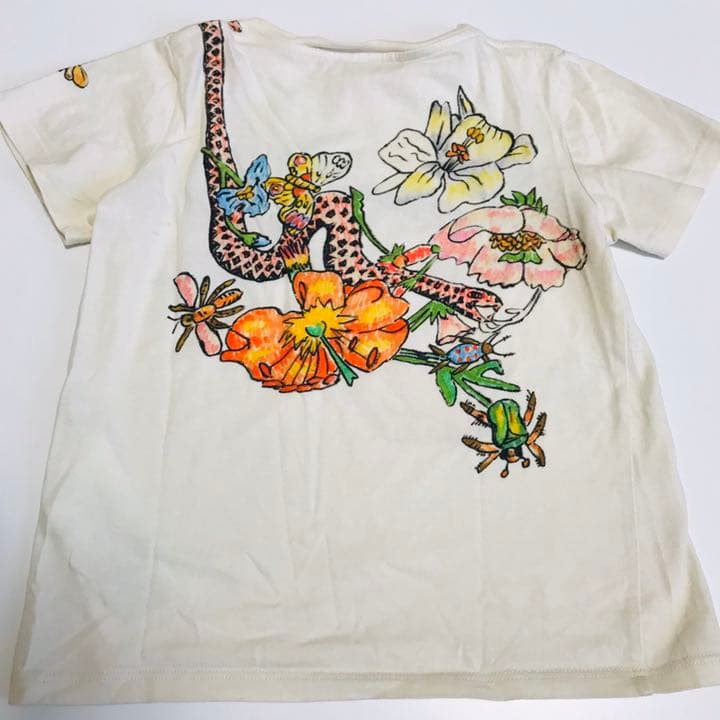 GUCCI キッズ ボタニカル　アジアン　Tシャツ　5 90〜100 ライン