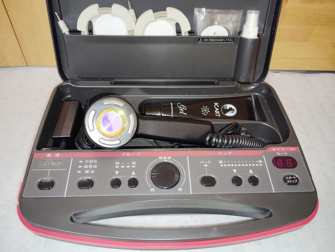 サミット 超音波＆EMS美容器　リリーボックスLILYBOX■357,000円