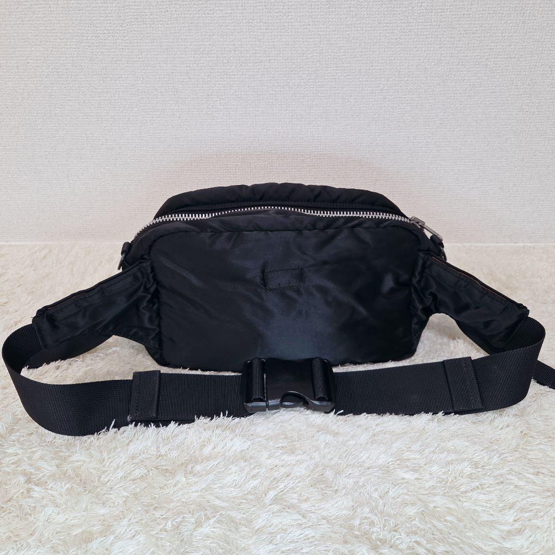 美品✨PORTER ポーター タンカー ウエストバッグ ブラック ボディバッグ