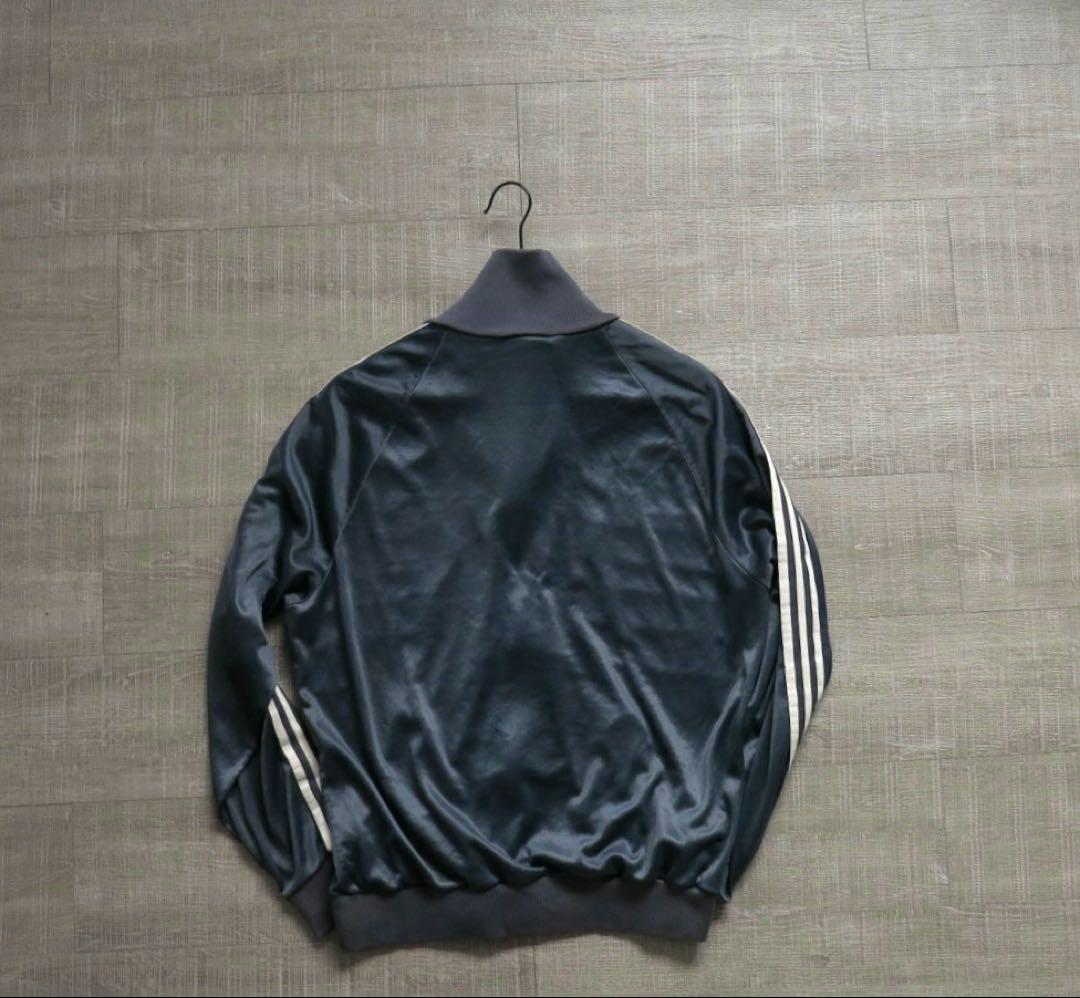 L 80s adidas トラックジャケット ガイコツ vintage