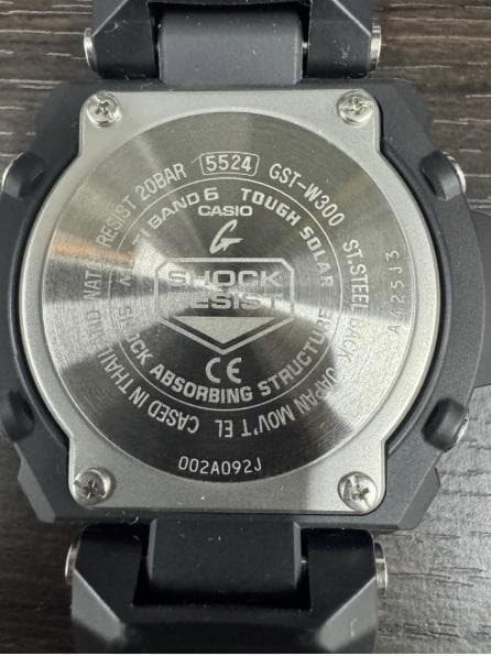 G-SHOCK GST-W300 電波ソーラー マルチバンド6