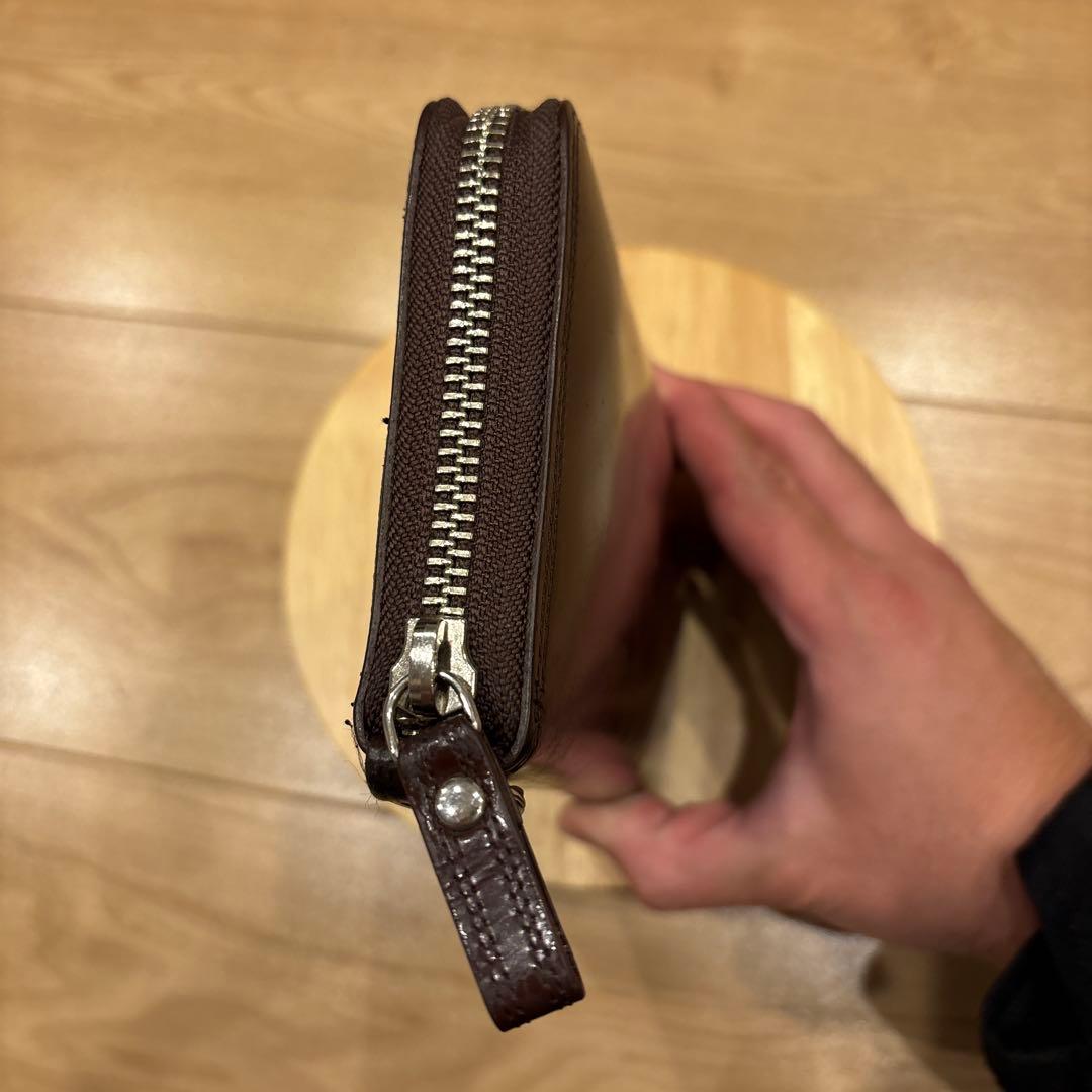 ポーター　吉田かばん　ダークブラウン レザー 長財布