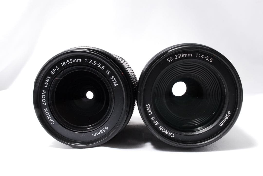 ダブルレンズセット❤️Canon kiss X2❤️高性能レンズ一眼レフカメラ