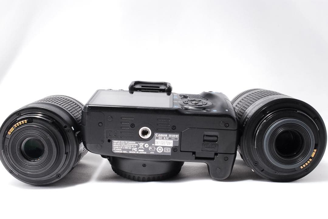 ダブルレンズセット❤️Canon kiss X2❤️高性能レンズ一眼レフカメラ