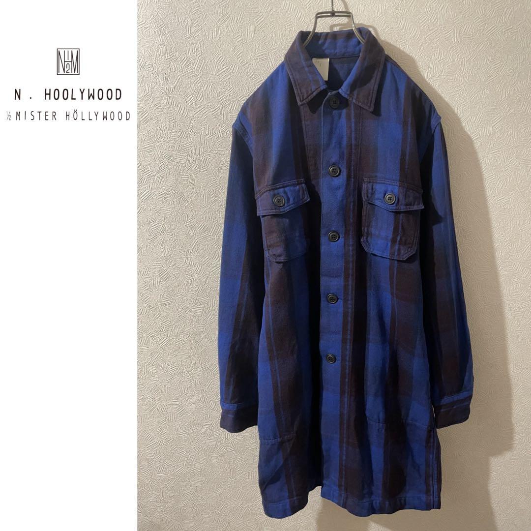 N.HOOLYWOOD ヘビーネル ロング シャツ / エヌハリウッド コート