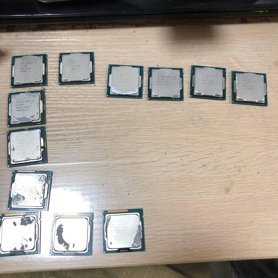 927 Corei5 7世代 6世代 4世代 3世代 CPU 12個 まとめ売り