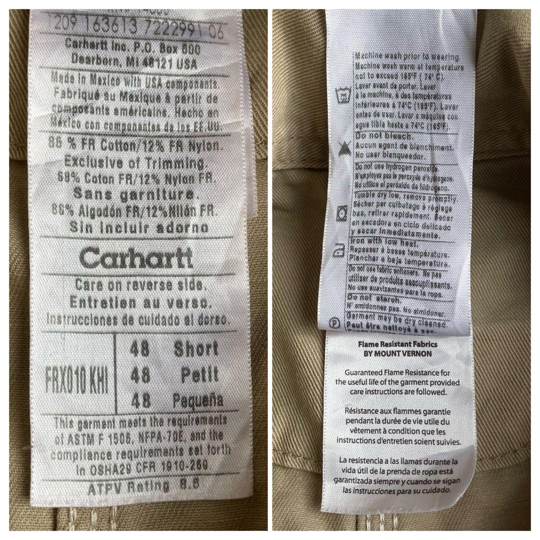 専用 ✨Carhartt FR オールインワン　つなぎ 48サイズ メキシコ製