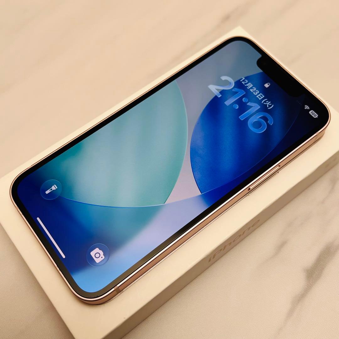 【極美品☆】iPhone13mini 本体 Pink 128GB SIMフリー