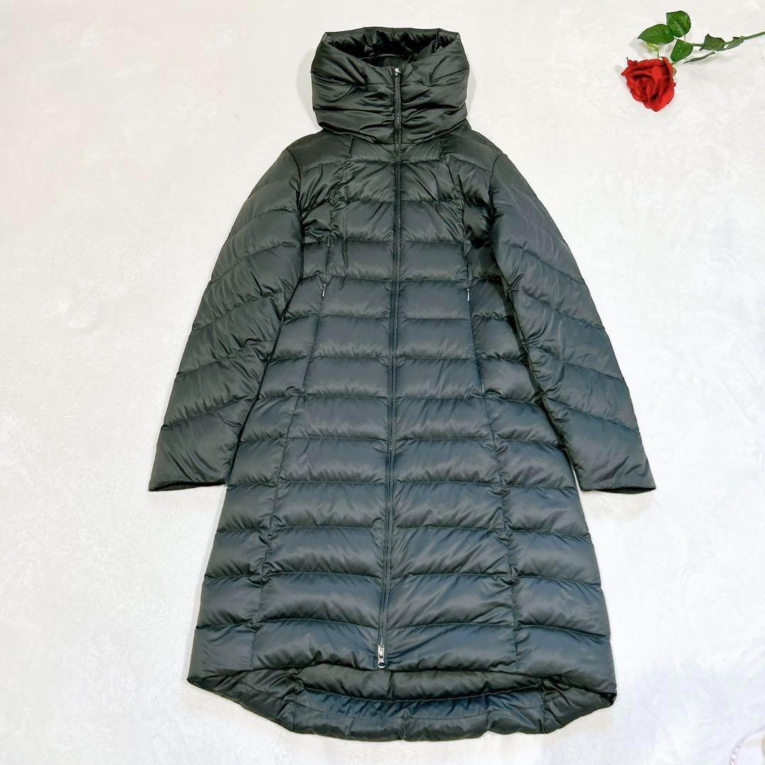 未使用級美品✨　パタゴニア　ダウンコート　最高級　グレー　光沢　ロング
