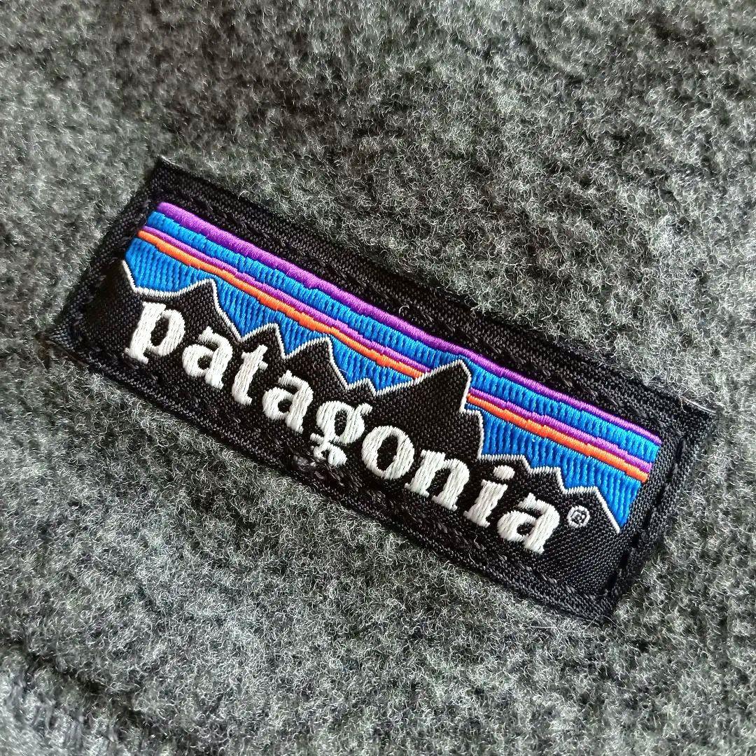 パタゴニア★シンチラベスト XL相当 フリースベスト デッドストック グレー