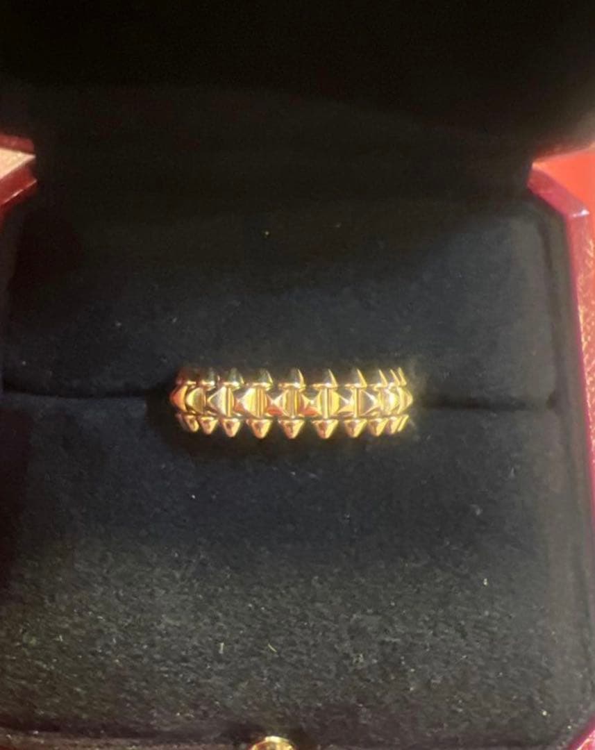 【値下げ】Cartier クラッシュドゥカルティエ　 53 YG リング