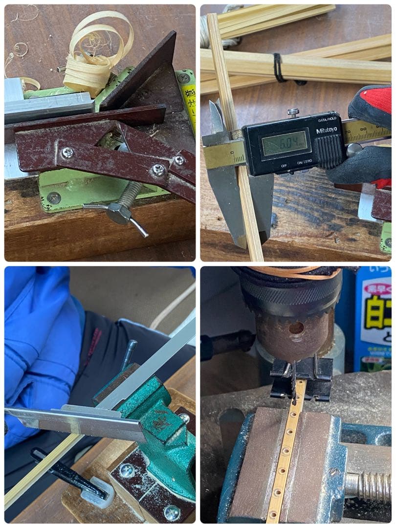 ⭐️限定値下げ　鳥籠　手作り　竹細工　工芸　匠⑤