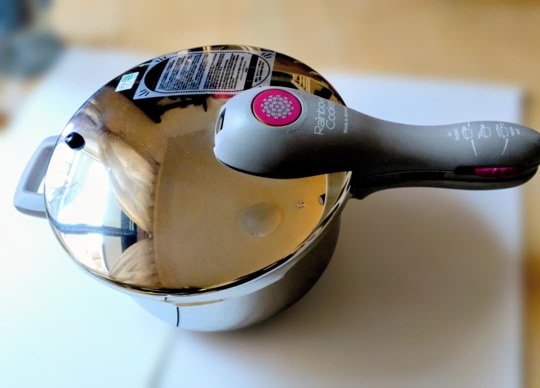 （未使用品)レインボークッカー　圧力鍋　4.5リットル　Tupperware