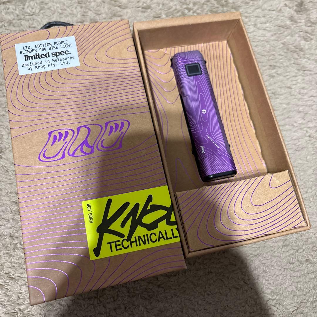 KNOG 限定カラー Oi ＆ BLINDER 900 LIMITED ライト