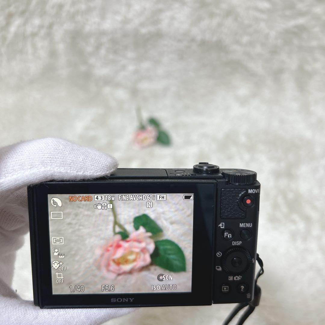 【極美品】　SONY サイバーショット DSC-WX500 Wi-Fi ブラック