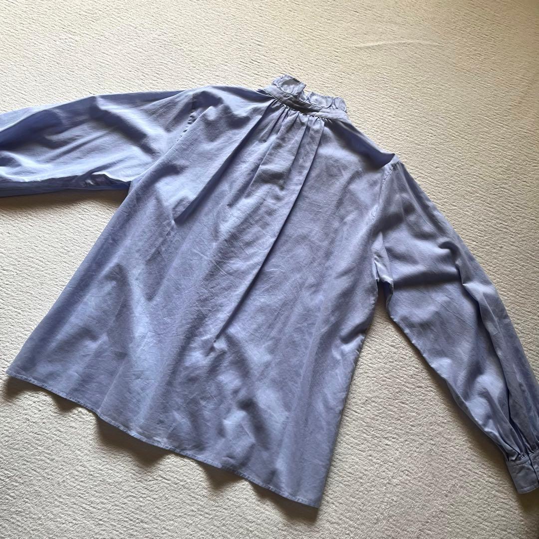 新品未使用 スピック&スパン Spick&Spanフリル シャツ ブラウス