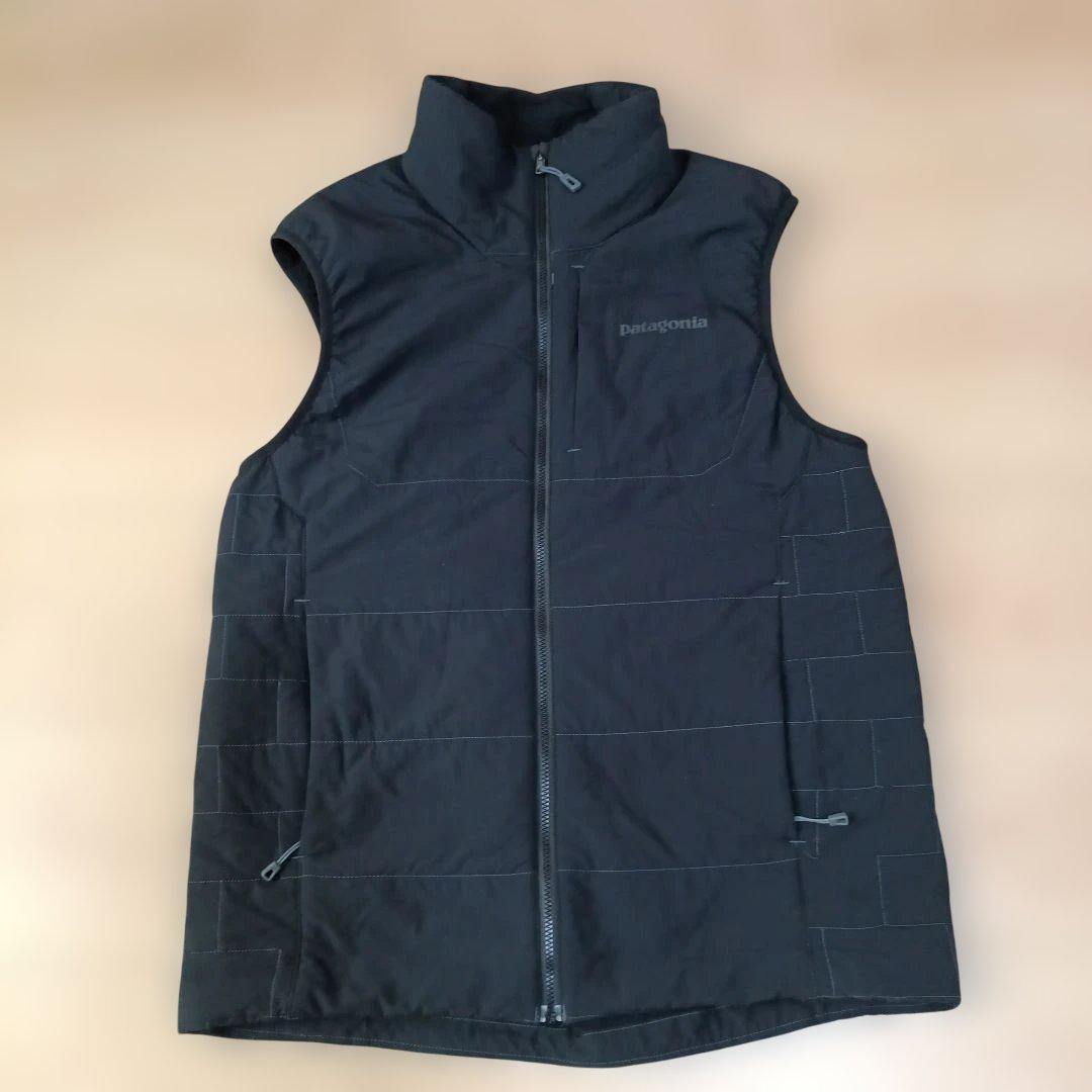 【美品】パタゴニア ナノエア ベスト メンズS 黒