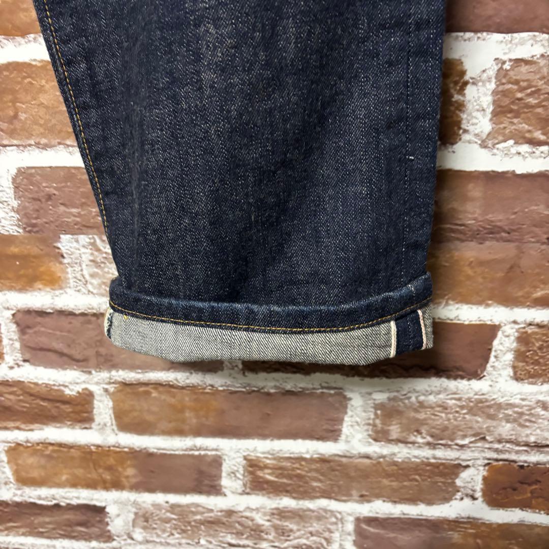 美品　Levis 502 XX W32 赤耳 BIG-E 復刻　セルビッチ　濃紺