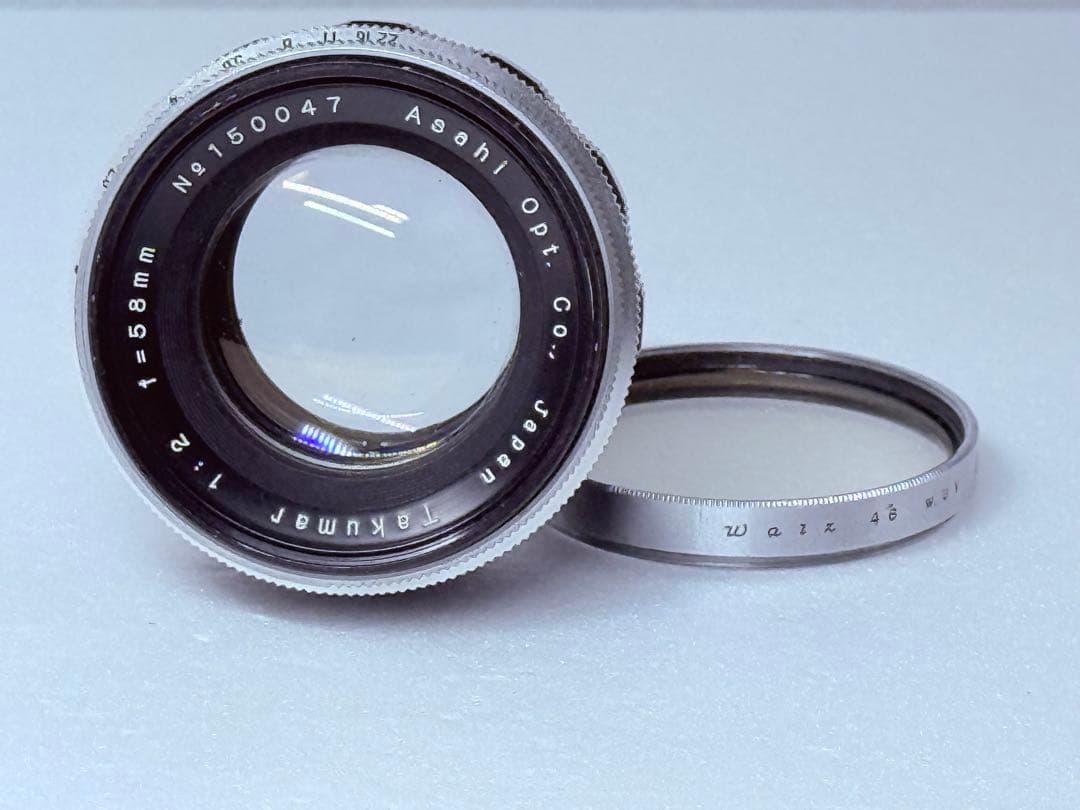 Asahi Pentax AP Takumar 58mm F2 各種動作良好