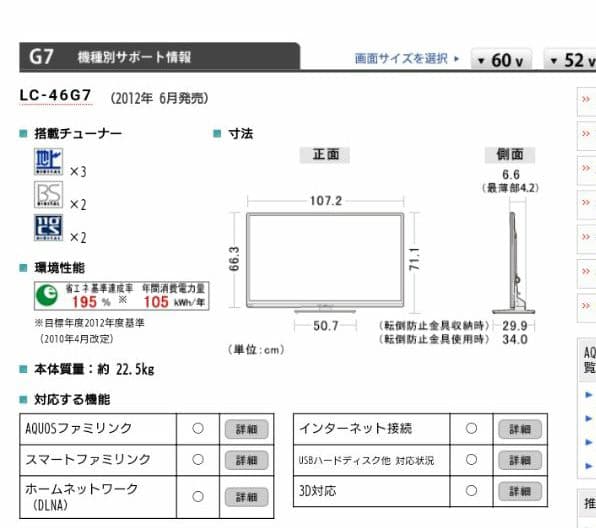 テレビとレコーダーのセット カバー付 引取限定