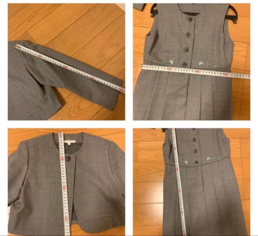 白金よつば ボレロとワンピース お受験 卒業式 入学式 115 120 125
