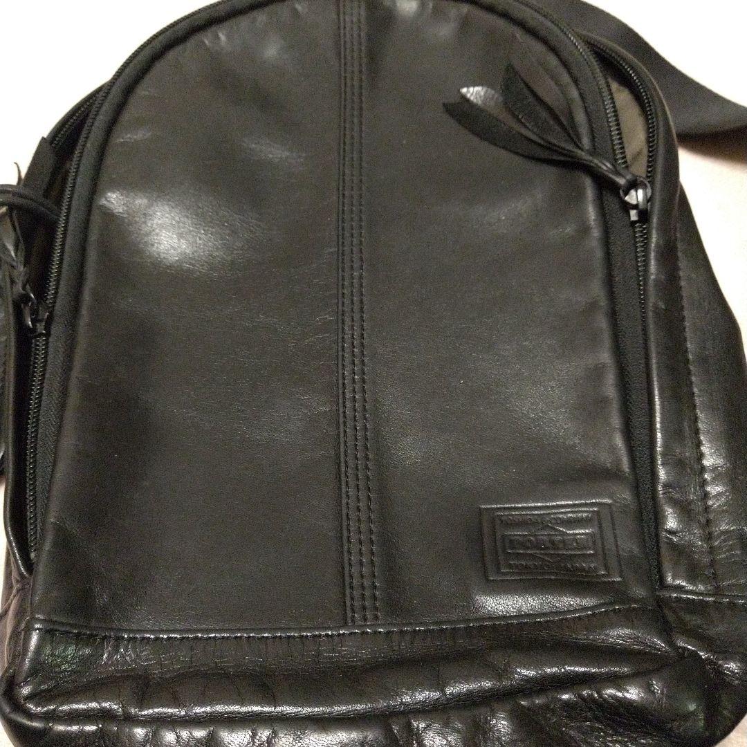 PORTER ポーター フランク レザー ショルダーバッグ