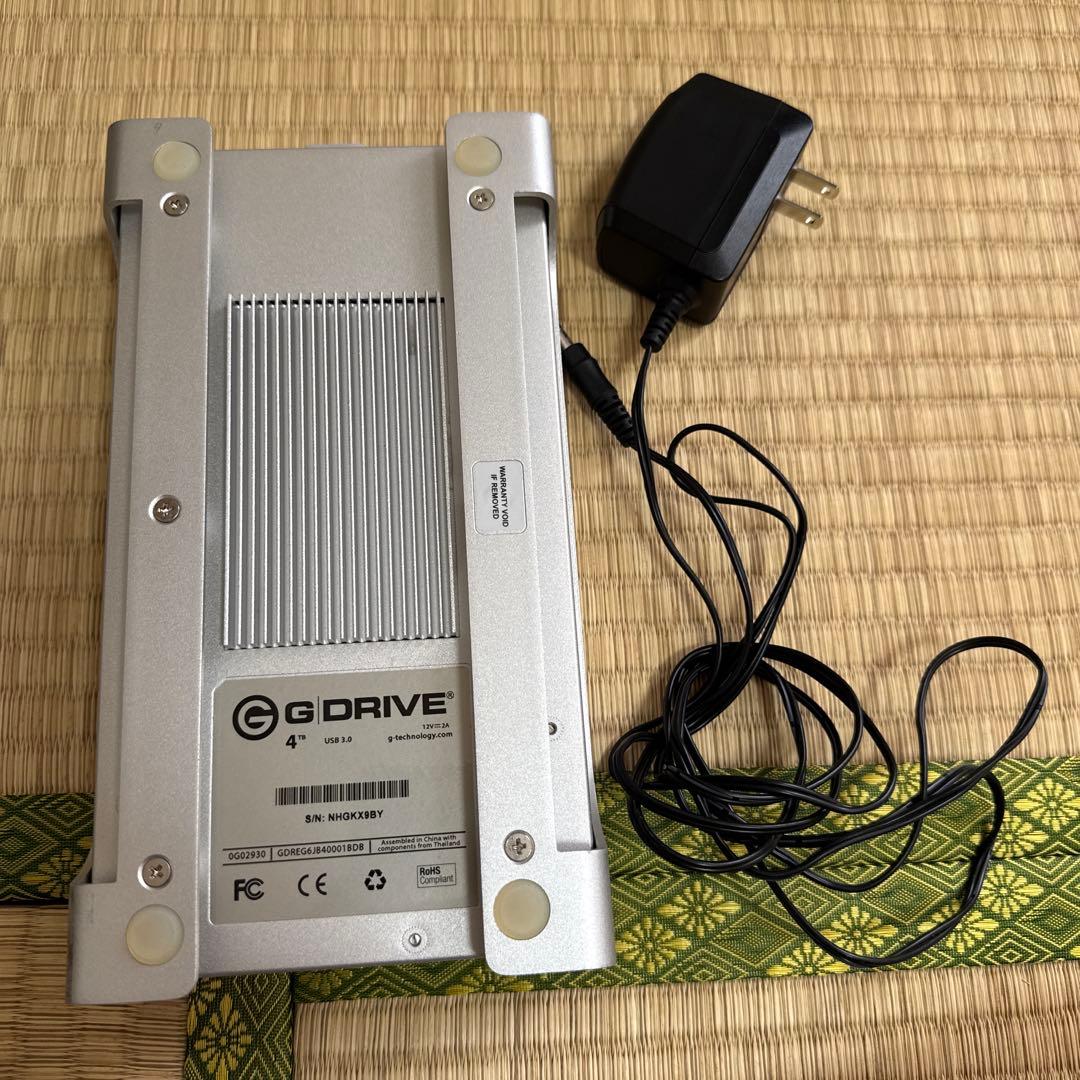 G-DRIVE 4TB 外付けハードディスク USB 3.0