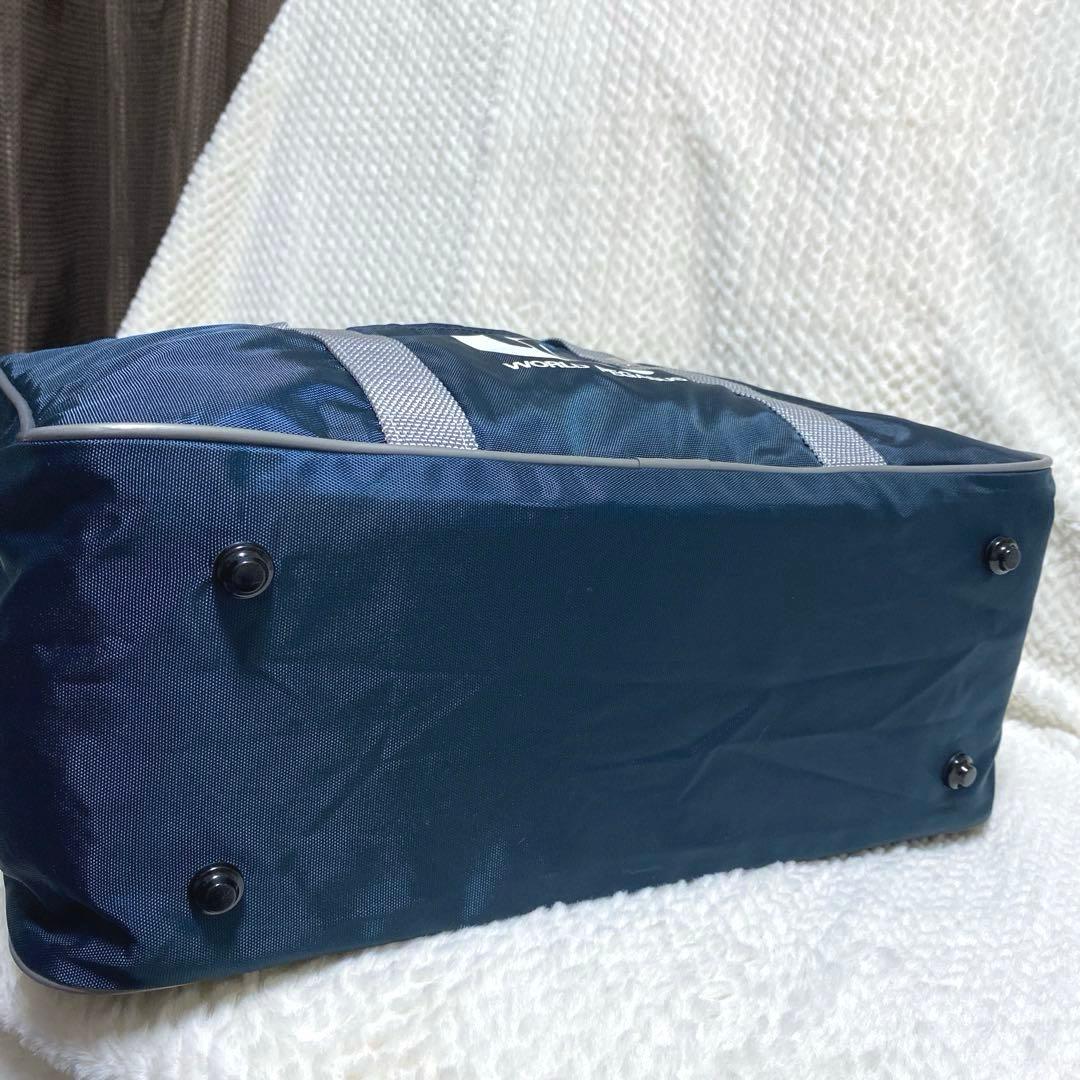 くり様 旧型】ワールドペガサス スクバ スクールバッグ 紺 チャーム付 ワッぺ