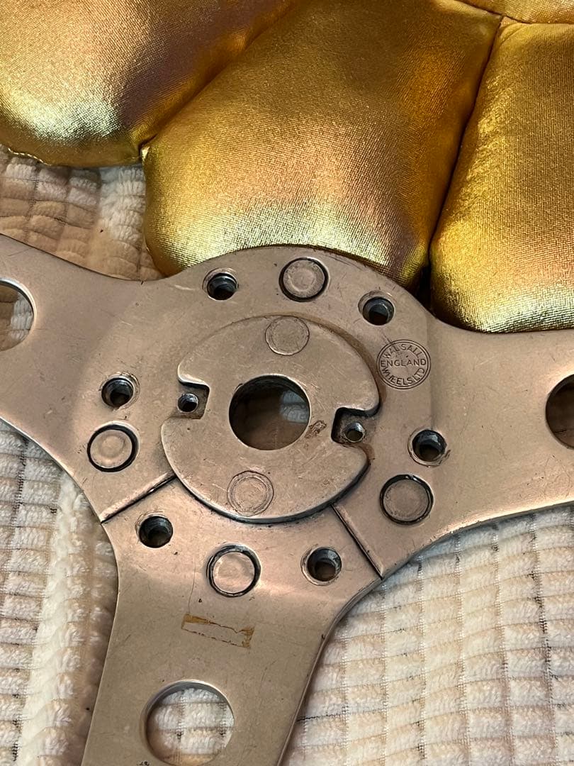 Les Leston 木製ステアリング 英国旧車/レストア向け