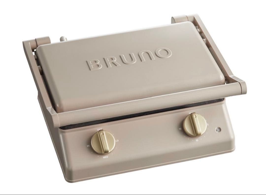 BRUNO ワッフル・ホットサンドメーカー ベージュ