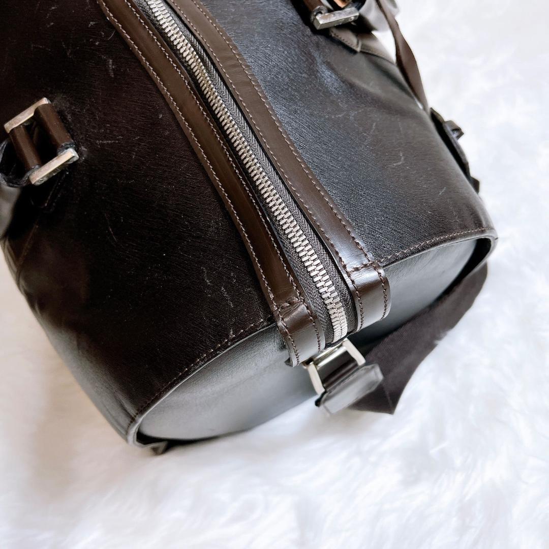 【激レア】ダンヒル dunhill ボストンバッグ サフィアーノレザー 革