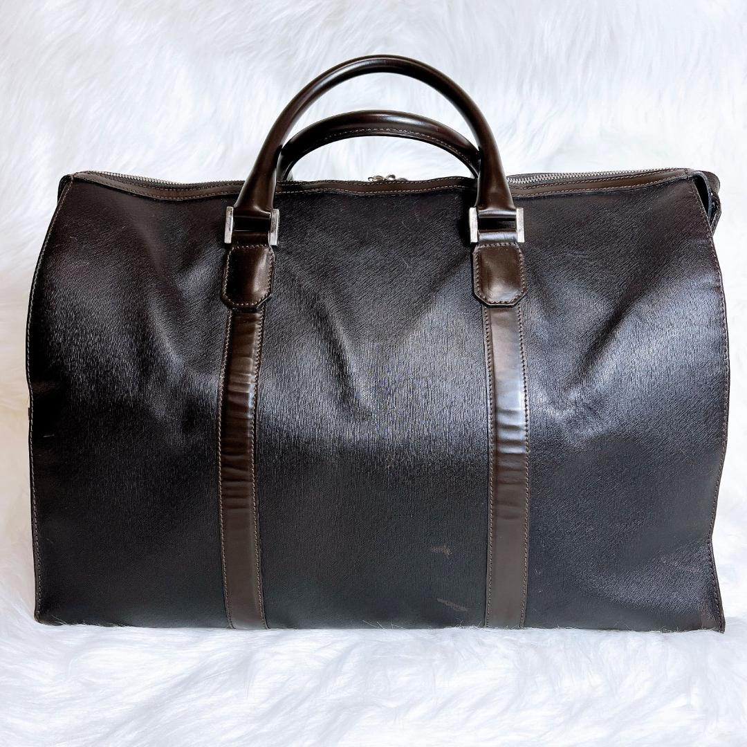 【激レア】ダンヒル dunhill ボストンバッグ サフィアーノレザー 革