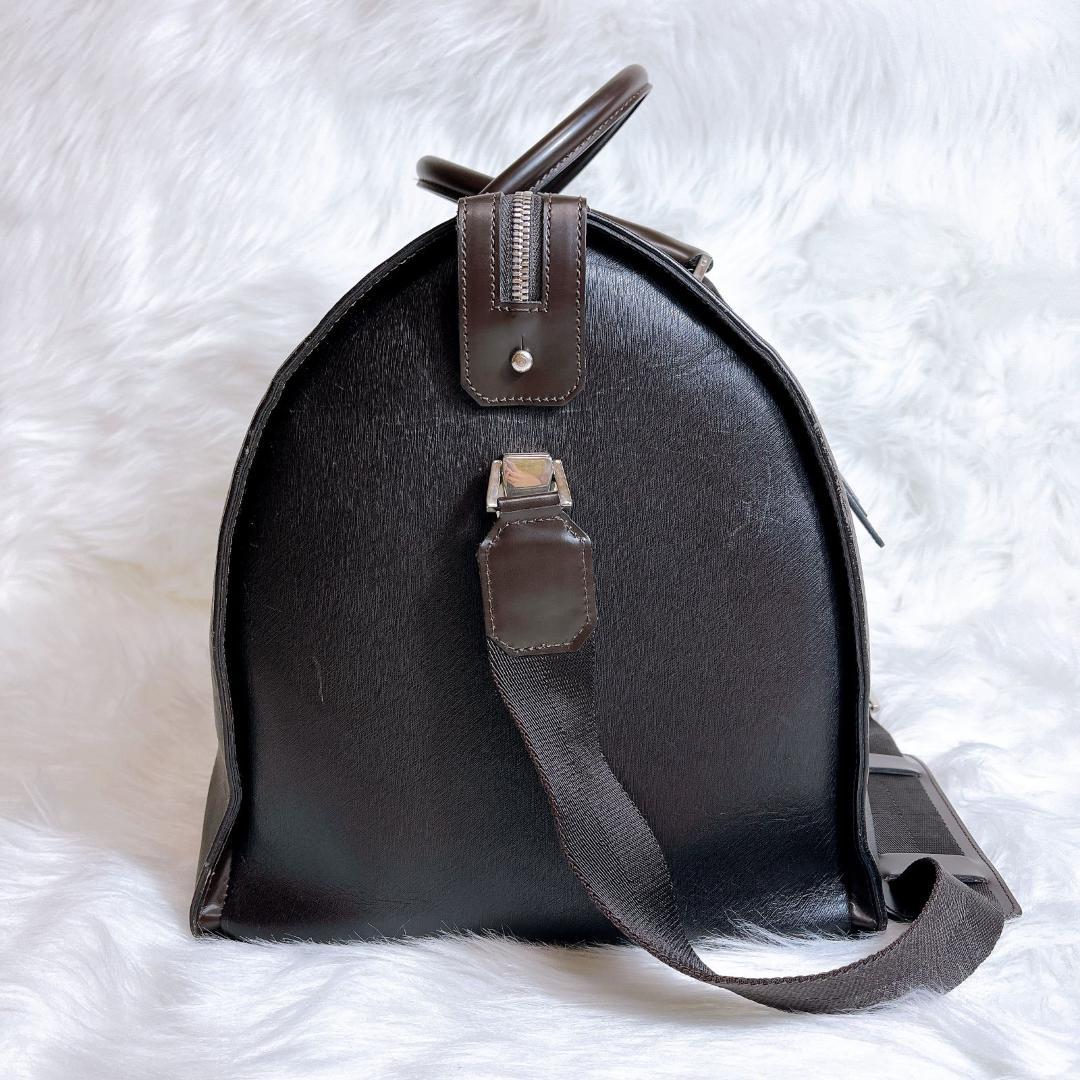 【激レア】ダンヒル dunhill ボストンバッグ サフィアーノレザー 革