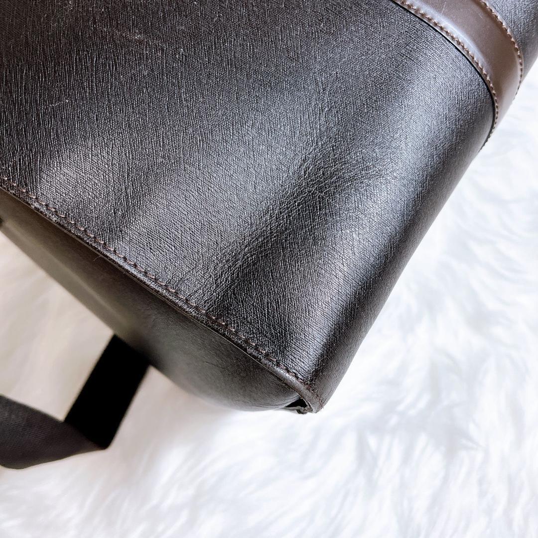 【激レア】ダンヒル dunhill ボストンバッグ サフィアーノレザー 革