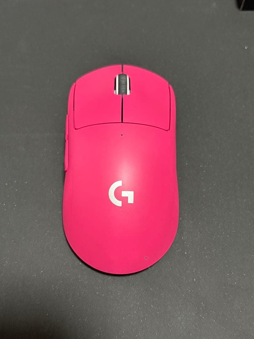 Logitech PRO X super rightピンクマウス 本体