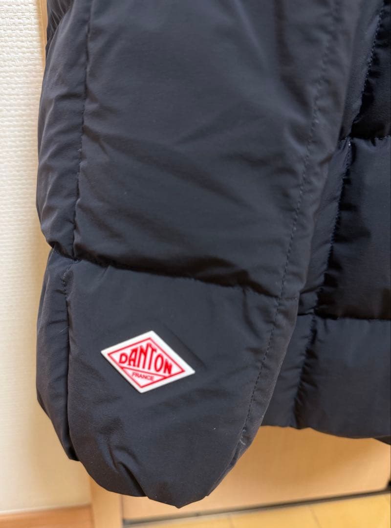 美品！　ダントン　フード　ダウン　ジャケット　チャコール S コート　アウター