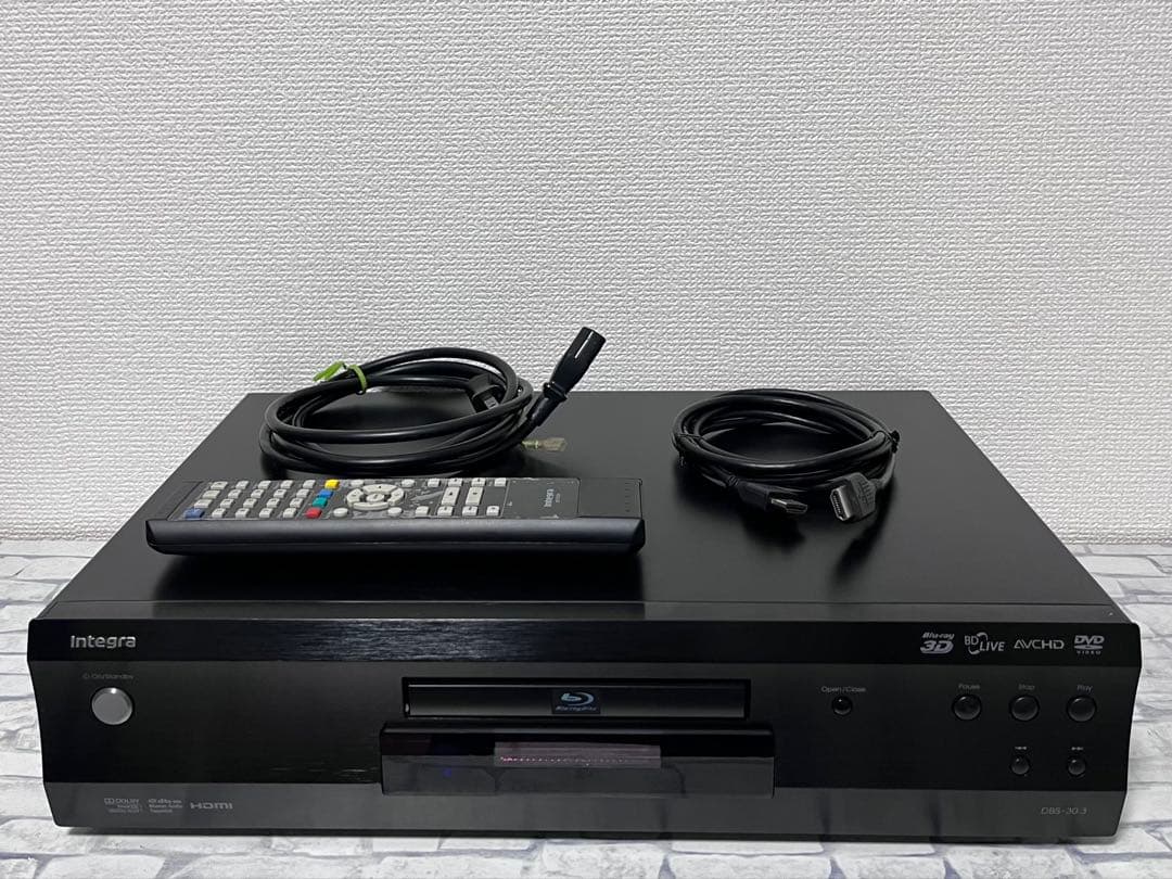 レア　オンキョー　Integra ブルーレイプレイヤー　DBS-30.3