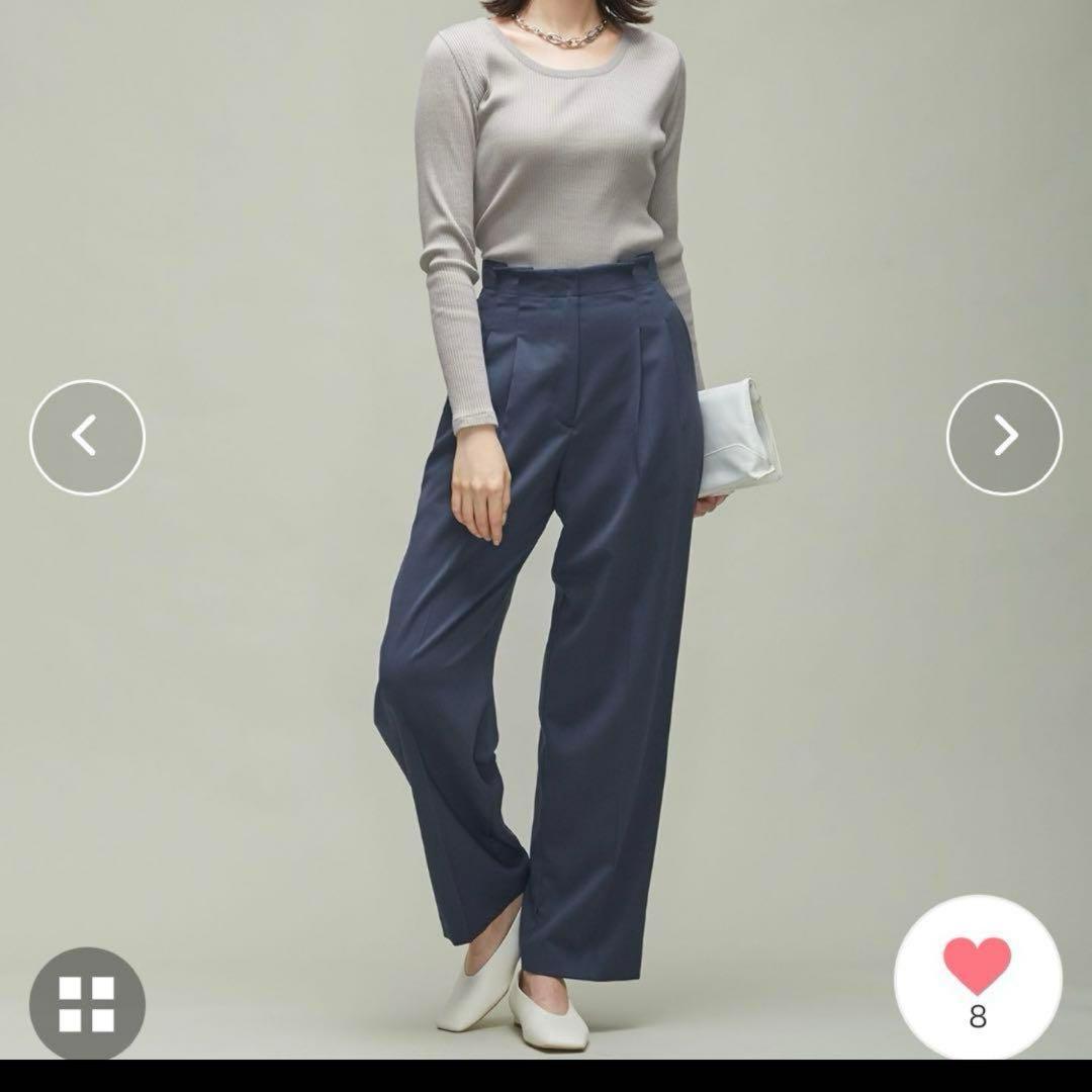 ICB ウールストレッチツイル　パンツスーツ　セットアップ9号入学式卒業式七五三