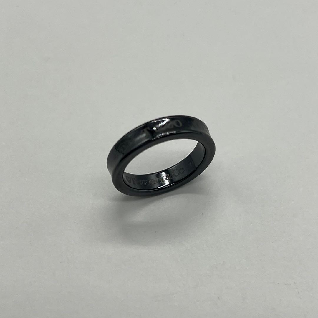 ティファニー TIFFANY 1837 ナロー リング 6号 チタン TI