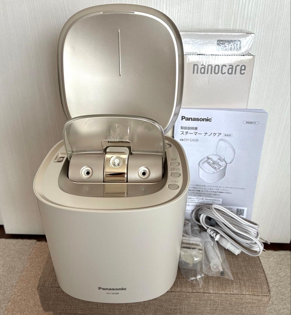 【ほぼ新品】Panasonic フェイススチーマー EH-SA0B