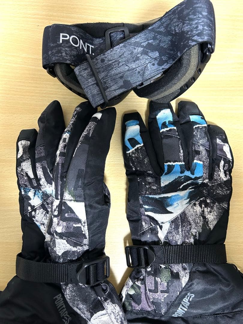 PONTAPES スキー スノーボードウェアセット Lサイズ メンズ