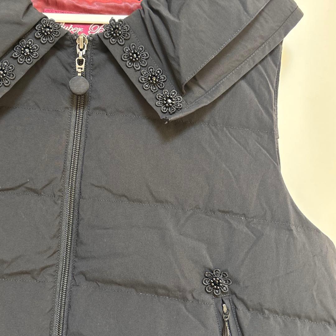 Super Beauty ダウンベスト　ブラック　42