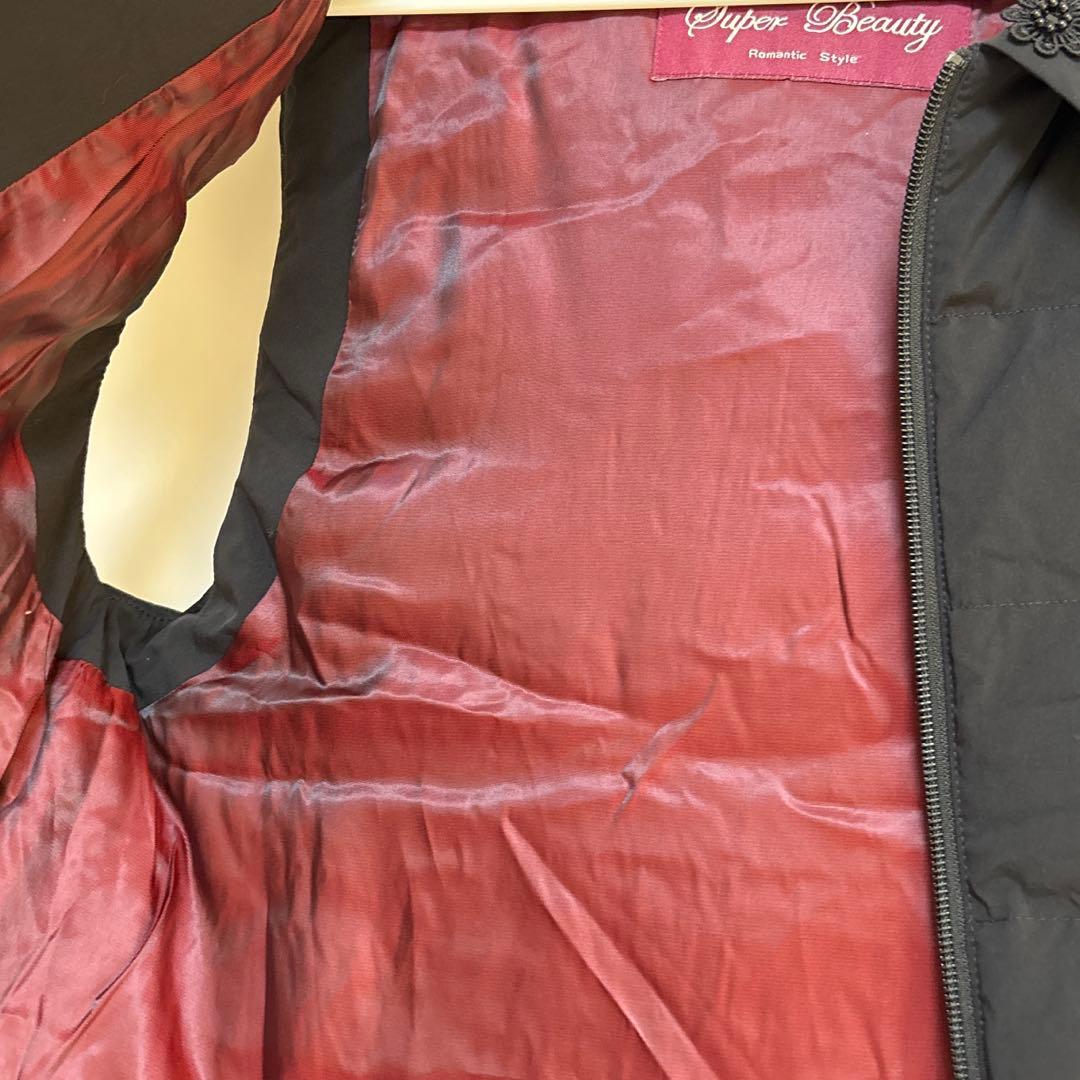 Super Beauty ダウンベスト　ブラック　42